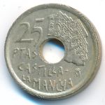 Испания, 25 песет (1996 г.)