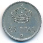 Испания, 25 песет (1982 г.)