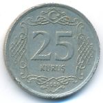 Турция, 25 куруш (2009 г.)