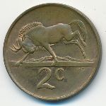 ЮАР, 2 цента (1990 г.)