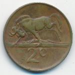 ЮАР, 2 цента (1985 г.)