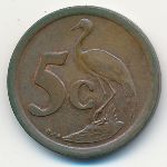 ЮАР, 5 центов (1994 г.)