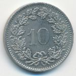 Швейцария, 10 раппенов (1985 г.)