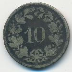 Швейцария, 10 раппенов