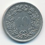 Швейцария, 10 раппенов (1975 г.)