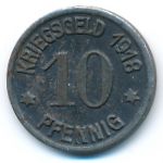 Кобленц., 10 пфеннигов (1918 г.)