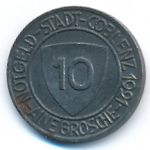 Кобленц., 10 пфеннигов (1921 г.)