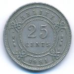 Белиз, 25 центов (1981 г.)