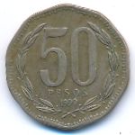 Чили, 50 песо (1999 г.)