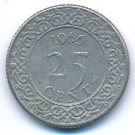 Суринам, 25 центов (1966 г.)