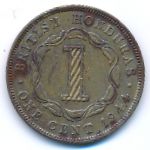 Британский Гондурас, 1 цент (1944 г.)