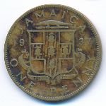 Ямайка, 1 пенни (1937 г.)