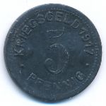 Эльберфельд., 5 пфеннигов (1917 г.)