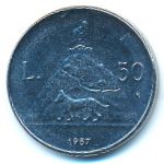 Сан-Марино, 50 лир (1987 г.)