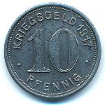 Elberfeld, 10 пфеннигов (1917 г.)