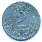Bavaria., 2 пфеннига (1918 г.)