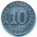 Frankenthal, 10 пфеннигов (1919 г.)