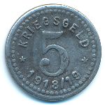 , 5 пфеннигов (1918 г.)