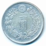 Japan, 1 иена (1887 г.)