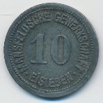 Лютерштадт-Айслебен., 10 пфеннигов (1918 г.)