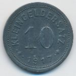 Лютерштадт-Айслебен., 10 пфеннигов (1917 г.)