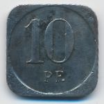 Фройденштадт., 10 пфеннигов (1918 г.)