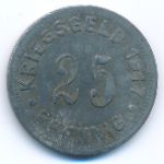 Мюнстер., 25 пфеннигов (1917 г.)