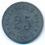 Мюнстер., 25 пфеннигов (1917 г.)
