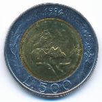 Сан-Марино, 500 лир (1994 г.)