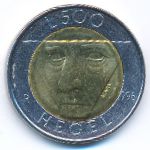 Сан-Марино, 500 лир (1996 г.)
