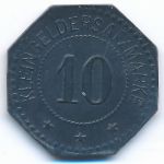 Мюльхайм., 10 пфеннигов