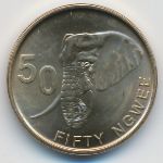 Zambia, 50 нгве, 