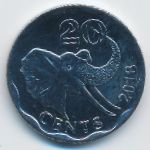 Swaziland, 20 центов, 