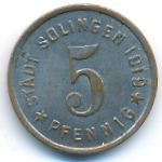 Золинген., 5 пфеннигов (1919 г.)