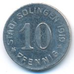 Золинген., 10 пфеннигов (1919 г.)