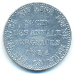 Анхальт, 1 талер (1834 г.)