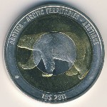 Арктические территории., 10 долларов (2011 г.)