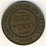 Австралия, 1 пенни (1911–1936 г.)