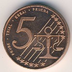 Кипр., 5 евроцентов (2004 г.)
