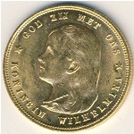 Netherlands, 10 gulden, 1892–1897